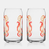 Monogramme ornemental antique - Capital S (Droite)