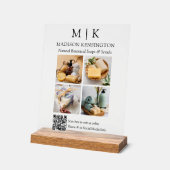 Monogramme ou ajouter un logo Business QR Code 4 P (Angle)