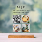 Monogramme ou ajouter un logo Business QR Code Pho (Neutre)