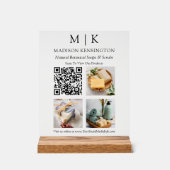 Monogramme ou ajouter un logo Business QR Code Pho (Recto)