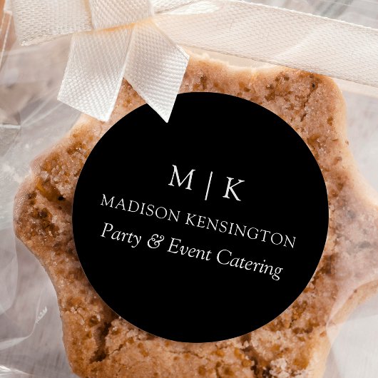 Monogramme ou ajouter un logo Étiquette de produit