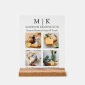 Monogramme ou ajouter un logo Produits d'affaires  (Recto)