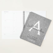 Monogramme Pailleté Argenté 2022 (Devant avec enveloppe)