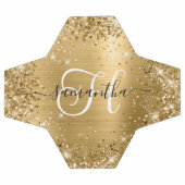 Monogramme Pailleté Or Glamour (Plat)
