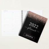 Monogramme Pailleté Rose Gold 2022 (Devant avec enveloppe)