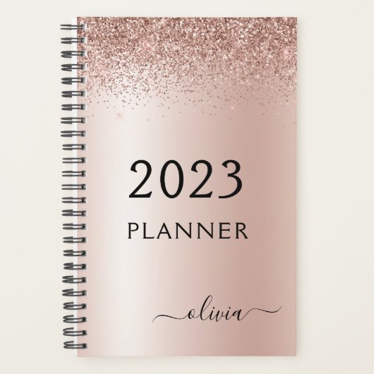 Monogramme Pailleté Rose Gold 2023 (Devant)