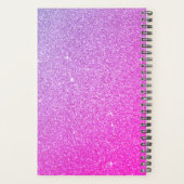 Monogramme Paillettes Strass Rose Violet 2022 (Dos)