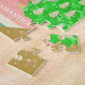 Monogramme Paris Eifel Tour Puzzle avec boîte cade (Côté)