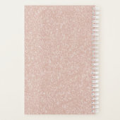 Monogramme Parties scintillant rose (Dos)