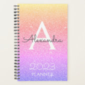 Monogramme pastel arc-en-ciel (Devant)