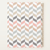Monogramme Pastel Herringbone (Dos)
