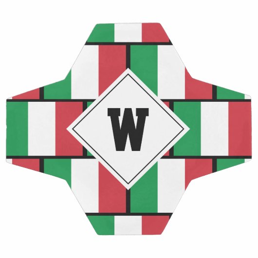 Monogramme Patriotique ITALIE (Plat)