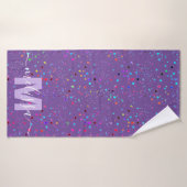 Monogramme Personnalisé (Serviette de bain)
