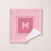 Monogramme personnalisé (Gant de toilette)