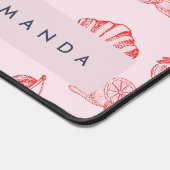 Monogramme personnalisé Charmante Fille Cerise Fra (Coin)