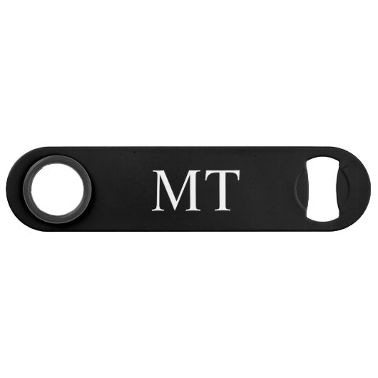 Monogramme personnalisé classique (Devant (Horizontal))
