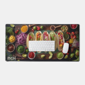 Monogramme personnalisé Cuisine mexicaine (Clavier et souris)