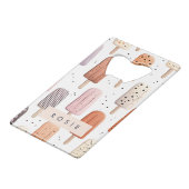 Monogramme Personnalisé Cute Popsicle Motif (Devant Angle)