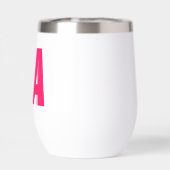 Monogramme personnalisé double ombre (Arrière)