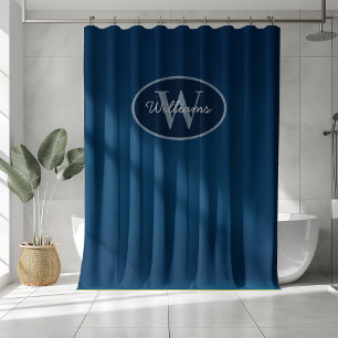 Monogramme personnalisé Douche rideaux Salle de ba