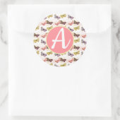 MONOGRAMME PERSONNALISÉ DU Sticker GLOSSEUR À BOUT (Sac)