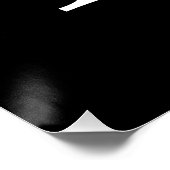 Monogramme personnalisé et affiche de nom (Coin)