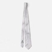 Monogramme personnalisé et Cravate de nom (Dos)