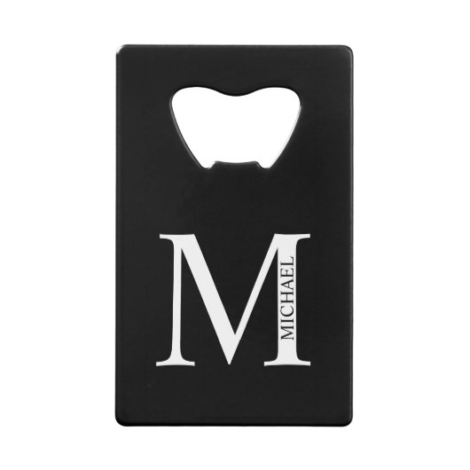 Monogramme personnalisé et nom (Devant)