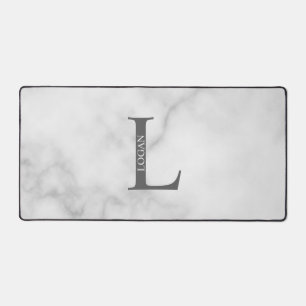Monogramme personnalisé et panier de souris de nom