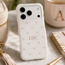 Monogramme Personnalisé Héritage Nœud Élégant Coqu