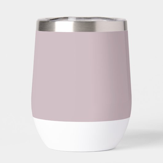 monogramme personnalisé, mauve simple (Arrière)