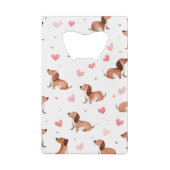 Monogramme Personnalisé Mignon Chien Dachshund (Dos)