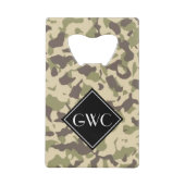 Monogramme personnalisé Motif Camo (Devant)