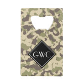 Monogramme personnalisé Motif Camo (Dos)