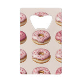 Monogramme Personnalisé Motif de Donut Rose (Dos)