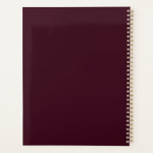 monogramme personnalisé, mûrier moderne (Dos)