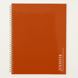 monogramme personnalisé, orange Sunset moderne