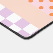 Monogramme personnalisé Pastel Polka Dot Lilac chè (Coin)