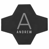 Monogramme personnalisé personnalisé (Plat)