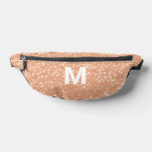 Monogramme personnalisé pour pêche étincelante (Poser)