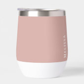 monogramme personnalisé, rose vif moderne (Droite)