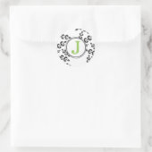 Monogramme Personnaliser les autocollants (Sac)