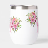 Monogramme | Personnalisez | Aquarelle | Floral (Droite)