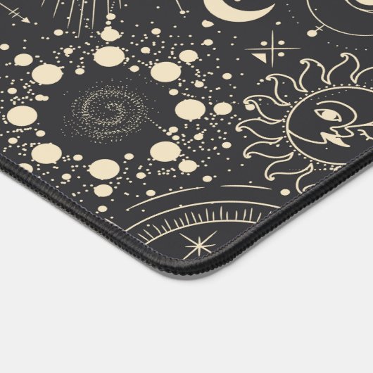 Monogramme Phases Lune Abstraite (Coin)