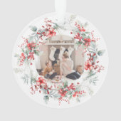 Monogramme photo classique des baies de vacances (dos)