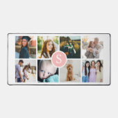 Monogramme Photo Collage de bureau Mat (Recto)