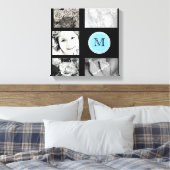 Monogramme photo Collage de toile enroulée (Insitu(Chambre))