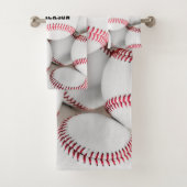 Monogramme photo de la pile de baseball (En situation)