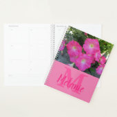 Monogramme photo Pink Petunias (Devant avec enveloppe)