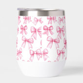 Monogramme Pink Bow Coquette esthétique Preppy ten (Droite)